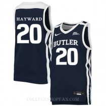 Gordon Hayward Butler Bulldogs #20 Limited College Basketball Womens Jersey Navy