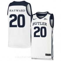 Gordon Hayward Butler Bulldogs #20 Limited College Basketball Womens Jersey White