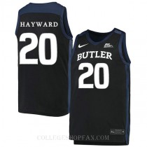 Gordon Hayward Butler Bulldogs #20 Swingman College Basketball Womens Jersey Black