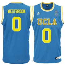 Russell Westbrook Ucla Bruins 0 Authentic Adidas College Basketball Womens Jersey Blue