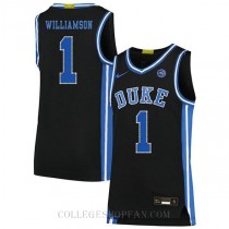 Zion Williamson Duke Blue Devils #1 Swingman College Basketball Youth Jersey Black
