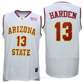 James Harden Arizona State Sun Devils #13 Authentic College Basketball Womens Jersey White